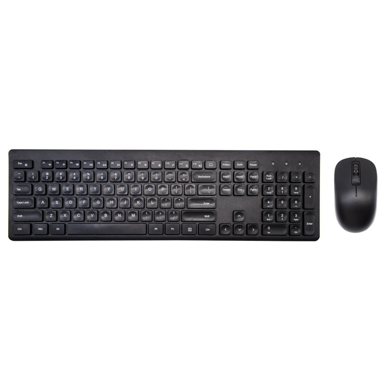 Juego de teclado y mouse de oficina para computadora portátil de escritorio de 2,4 g